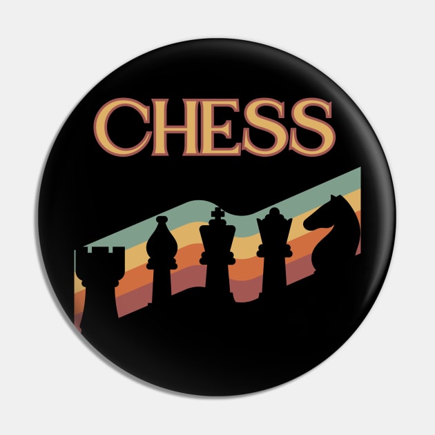 Chess Pin by William Faria