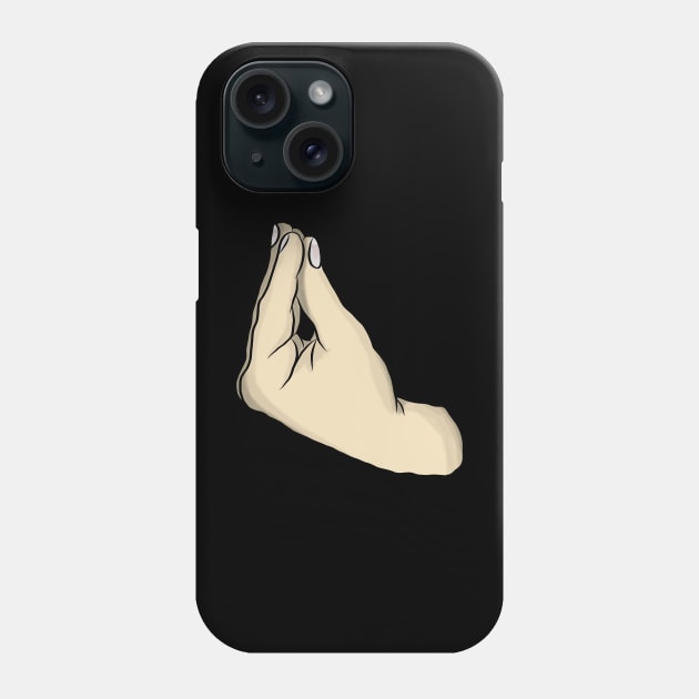 Italian Hand Gesture Phone Case by Twintendo5