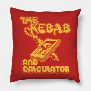 The Kebab and Calculator Pillow