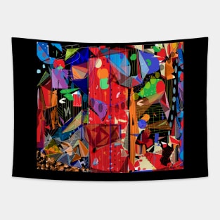 Blasted Red Tote, Mug, Mask Tapestry