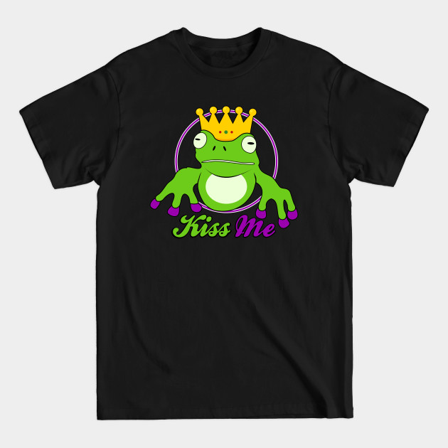 Disover Kiss Me - Frog - T-Shirt