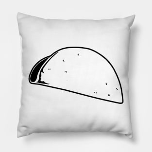 Taco Outline Pillow