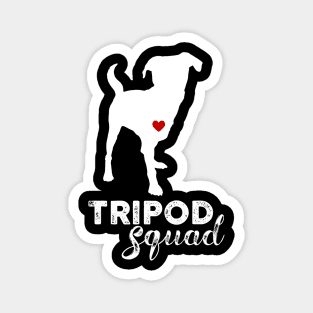 Tripod Squad, Three-Legged Dogs, Front Left Leg Amputee Magnet