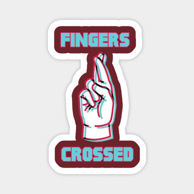 Fingers crossed! Magnet by jopska