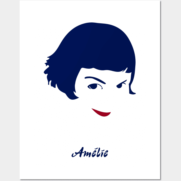 AMELIE POULAIN Art Print by Petunia