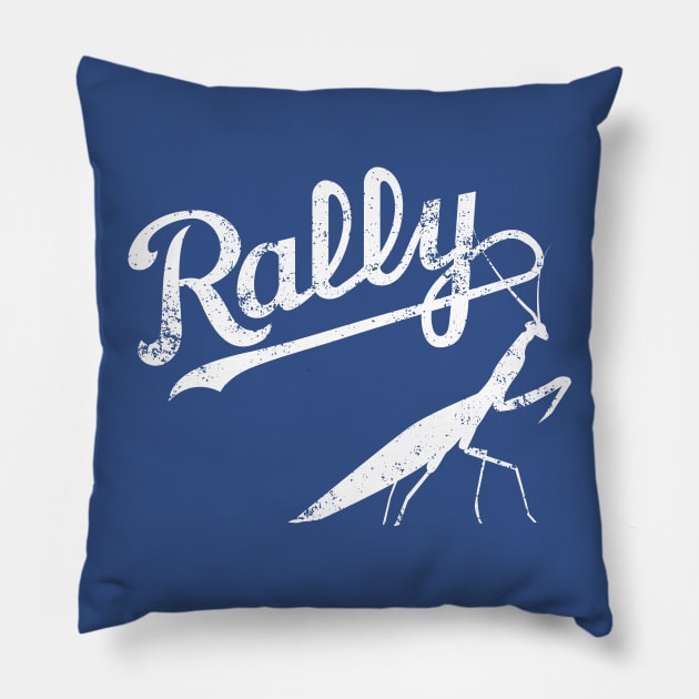 Rally Mantis! Pillow by Samson_Co