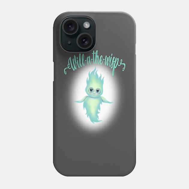 Will-a-the-wisp Phone Case by Manxcraft