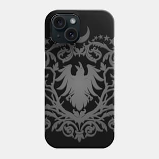 Raven Moon Damask Phone Case