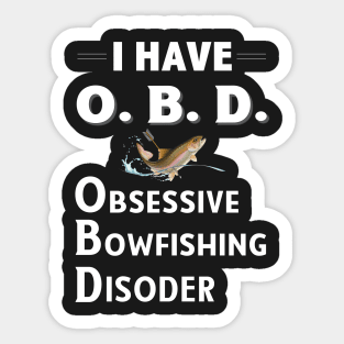 Bowfishing Stickers for Sale