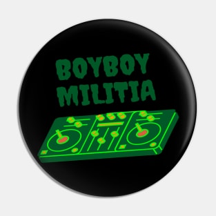 Boyboy Militia - Vinyl collection (green) Pin