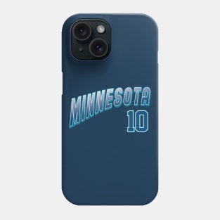 Retro Minnesota Number 10 Phone Case