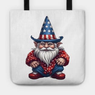 4th of July Gnome #1 Tote