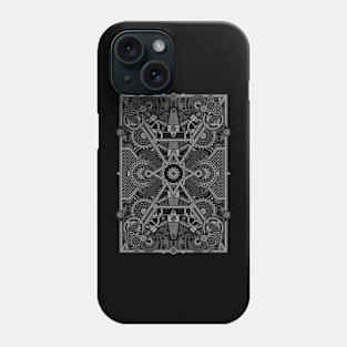 Mechanical Design Pattern Science Advance Clug Gears Geometric Phone Case