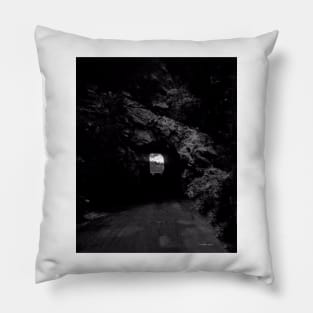 Mammoth Cave - Black and White Pillow