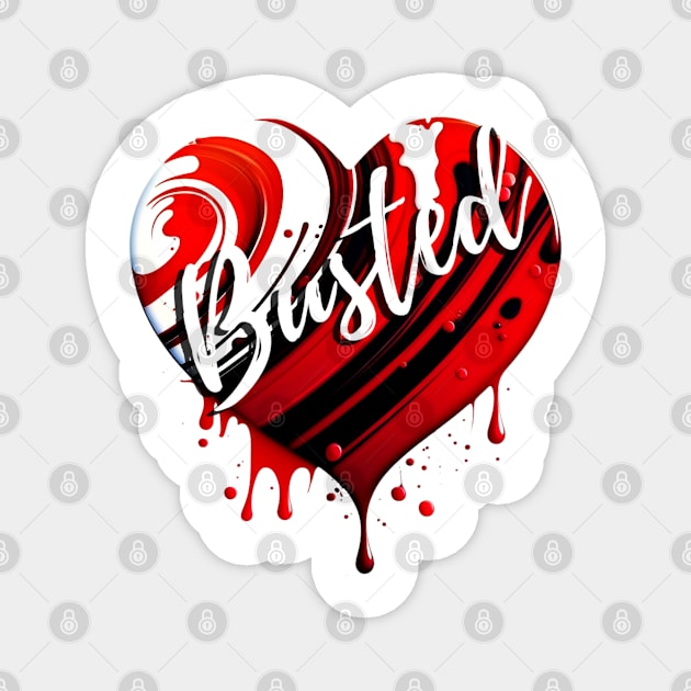 Tart Heart Busted Magnet by TheArtfulAllie