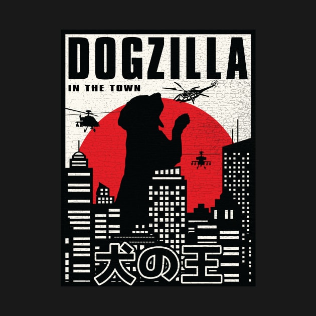 Dogzilla In The Town by POD Anytime