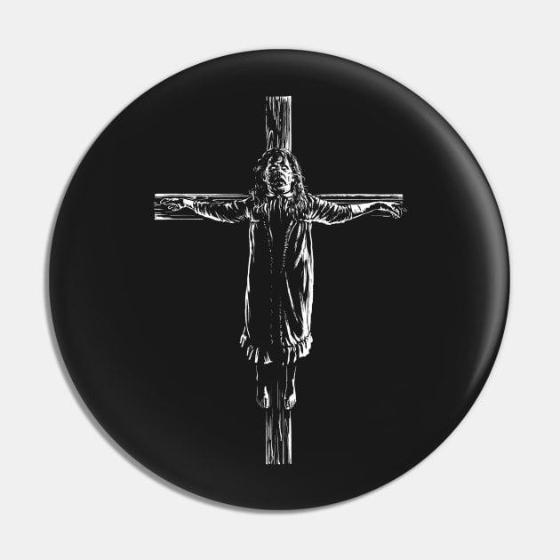 Crucified Regan Pin by Samhain1992
