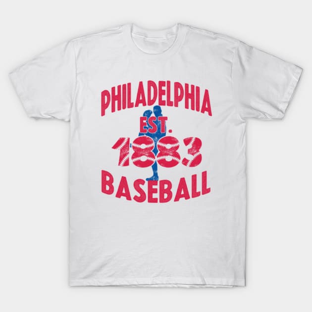 Vintage Phillies t-shirt, Teen white Philadelphia baseball Unisex