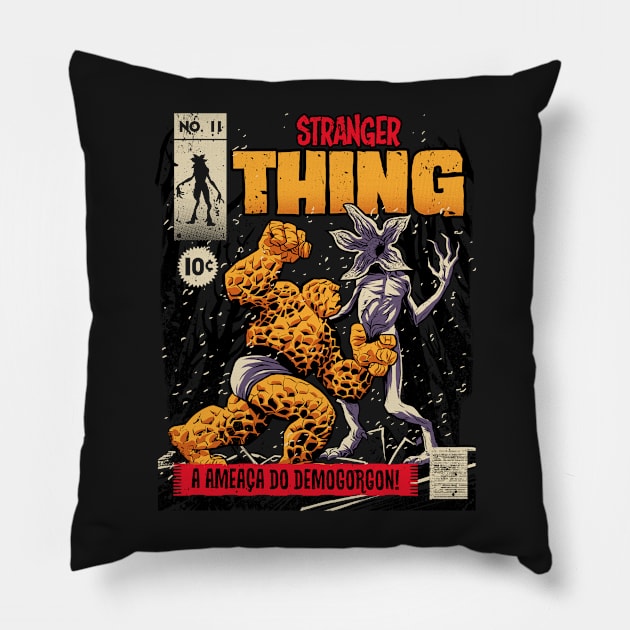 Stranger Thing Pillow by RedBug01