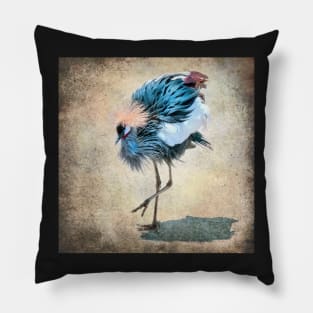 The Dancing Crane Pillow