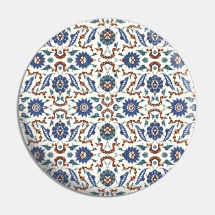 Arabic Turkish pattern #10 - Iznik decor Pin