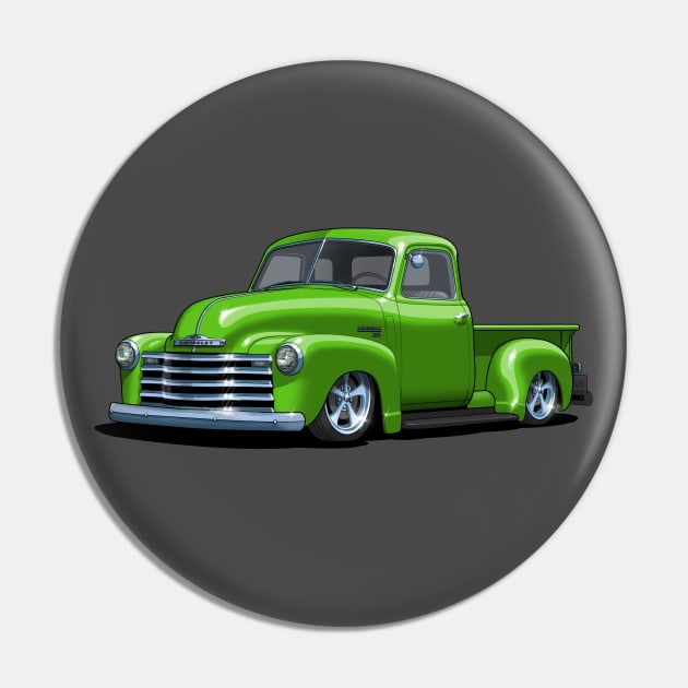 Custom 49 Chevy Pickup Truck Pin by candcretro