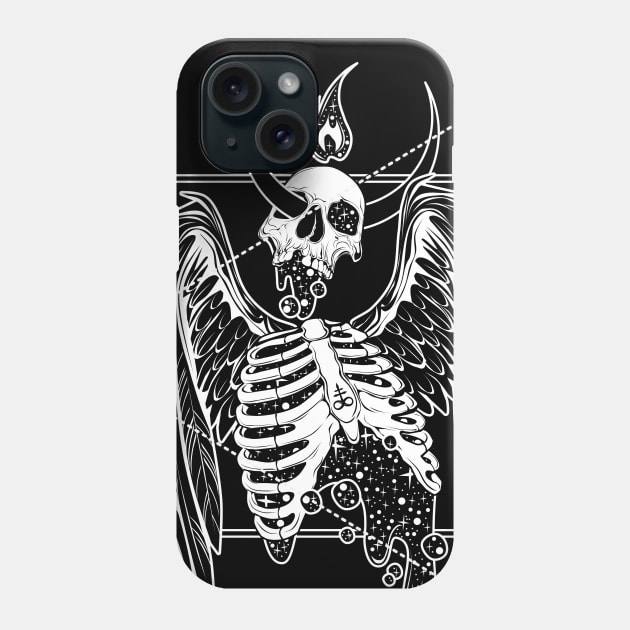 Myself am Hell Phone Case by Von Kowen