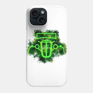 Classic car green Phone Case