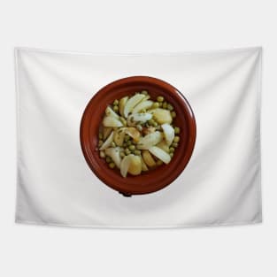 Moroccan Chicken Tagine, Beautiful Gift For Morocco Food Lover Tapestry