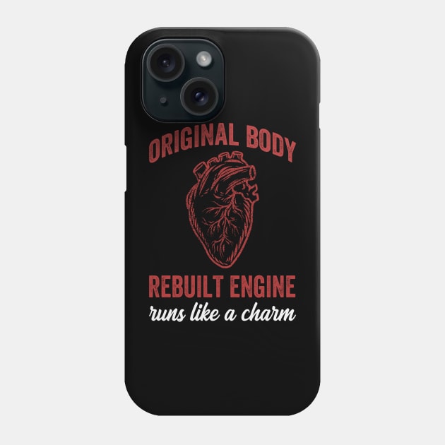 Heart Surgery Recovery Phone Case by BOOBYART