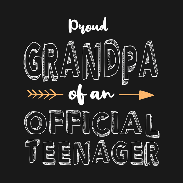 Proud Grandpa Official Teenager Matching Birthday Outfit by 2blackcherries