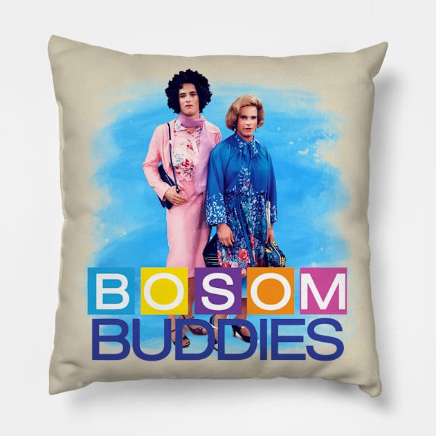 Bosom Buddies Pillow by woodsman