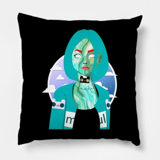 lady niffa loo Pillow