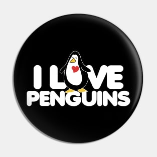 I love penguins Pin