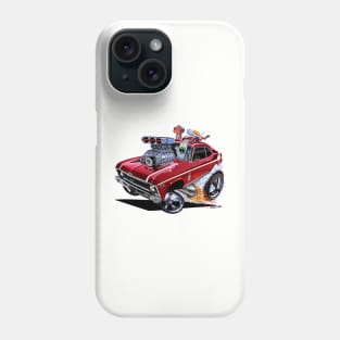 SUPER Nova red muscle car1970 Nova SS Phone Case