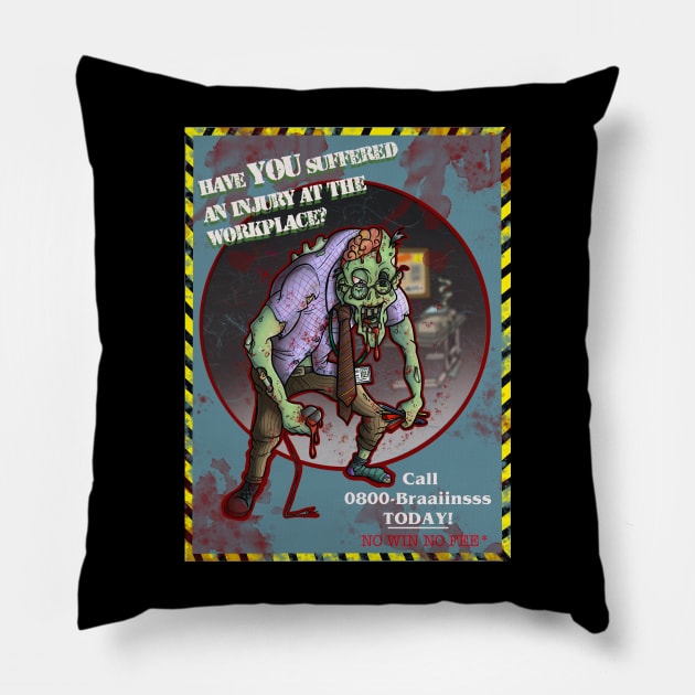 No win no fee. Pillow by Tameink