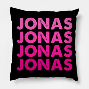 Vintage Name Jonas I Love Jonas Pillow