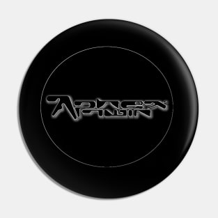 Aphex Twin black Pin