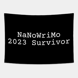 NaNoWriMo 2023 Survivor Tapestry