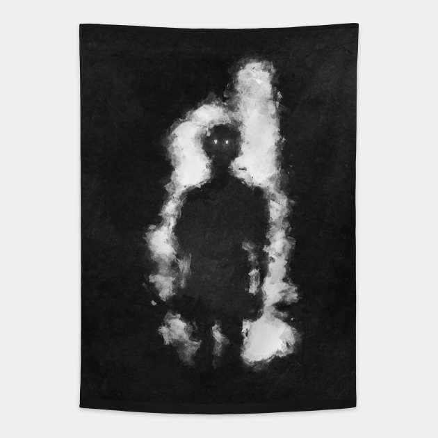 mysterious ghost Tapestry by circlestances