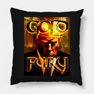 Gold Fury Pillow