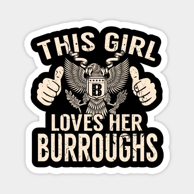 BURROUGHS Magnet by Jeffrey19988