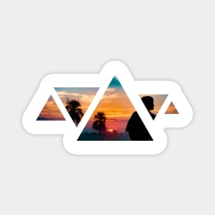 Triangular Landscape · Sunset Magnet