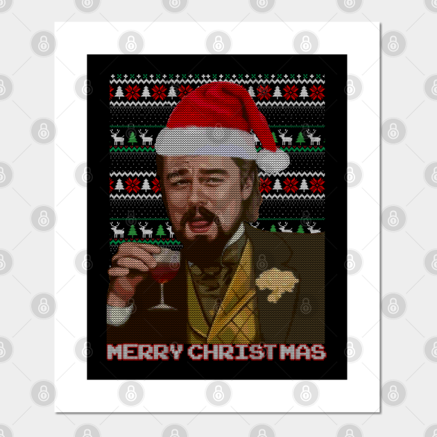 leonardo dicaprio christmas sweater