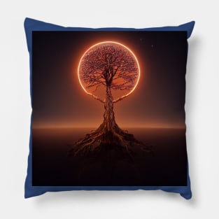 Yggdrasil World Tree of Life Pillow