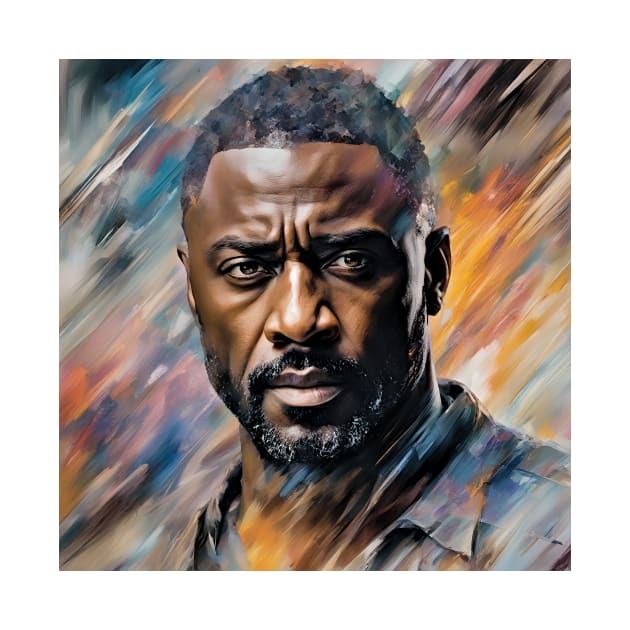 Portrait of Idris Elba by bogfl