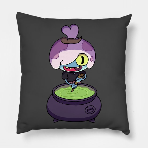 Maddie Amphibia Pillow by gsgariglia