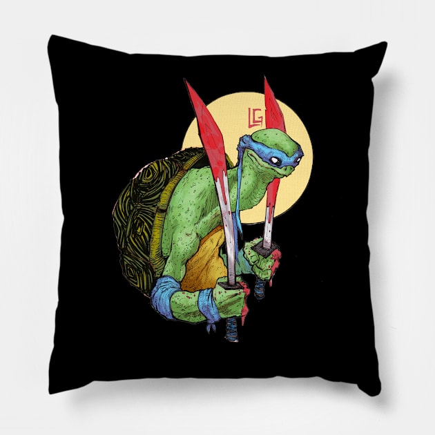 Turtle Leo Pillow by Lagonza