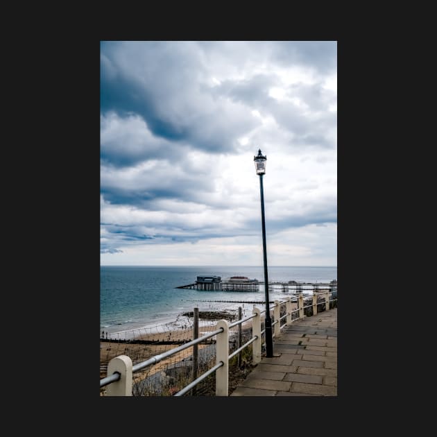 A view from the cliff top footpath, Cromer by yackers1