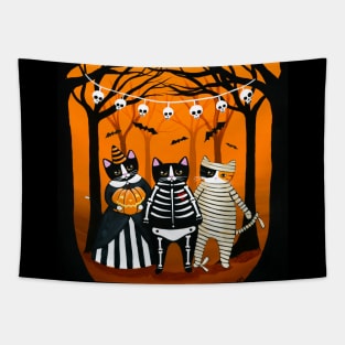 The Halloween Gang 2021 Tapestry
